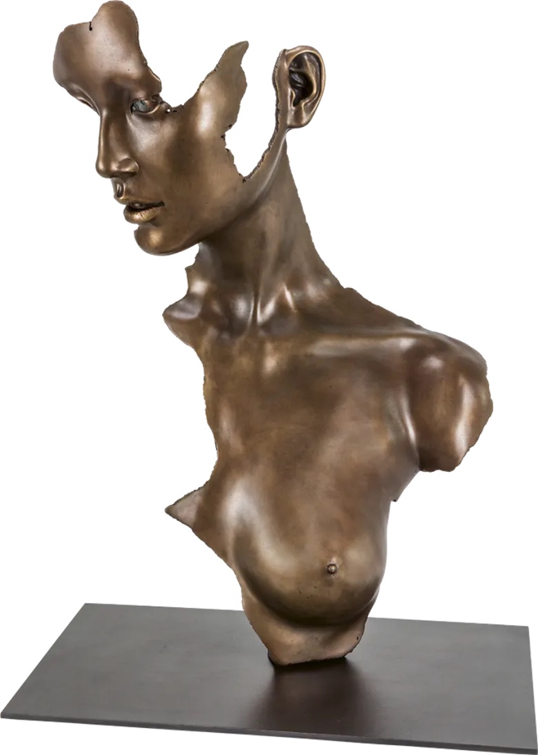 Bronzebüste FRAGMENTED GIRL