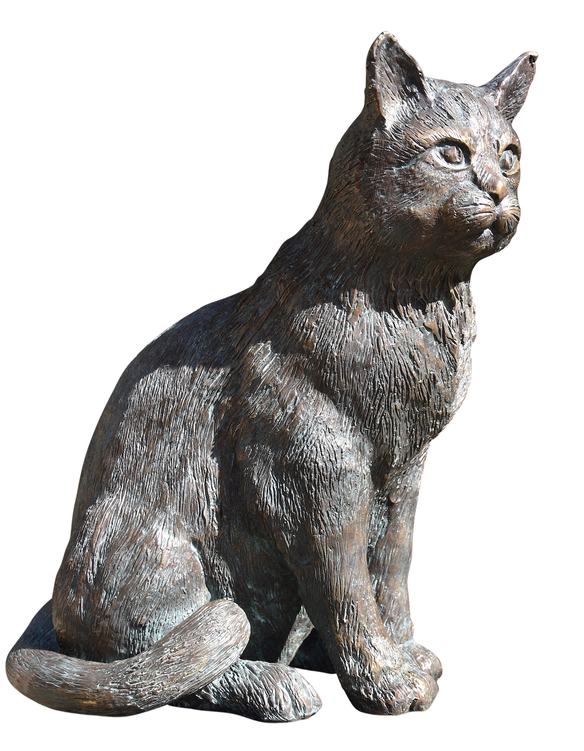 Bronzefigur Katze Kater PAUL-GUSTAV
