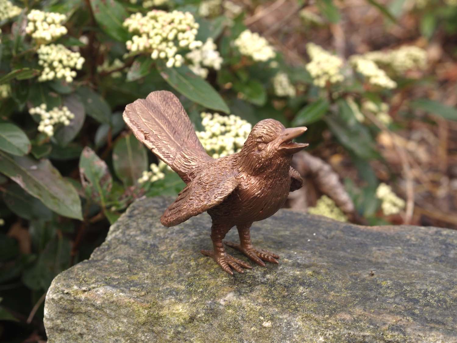 Bronzefigur Vogel AMSELINO