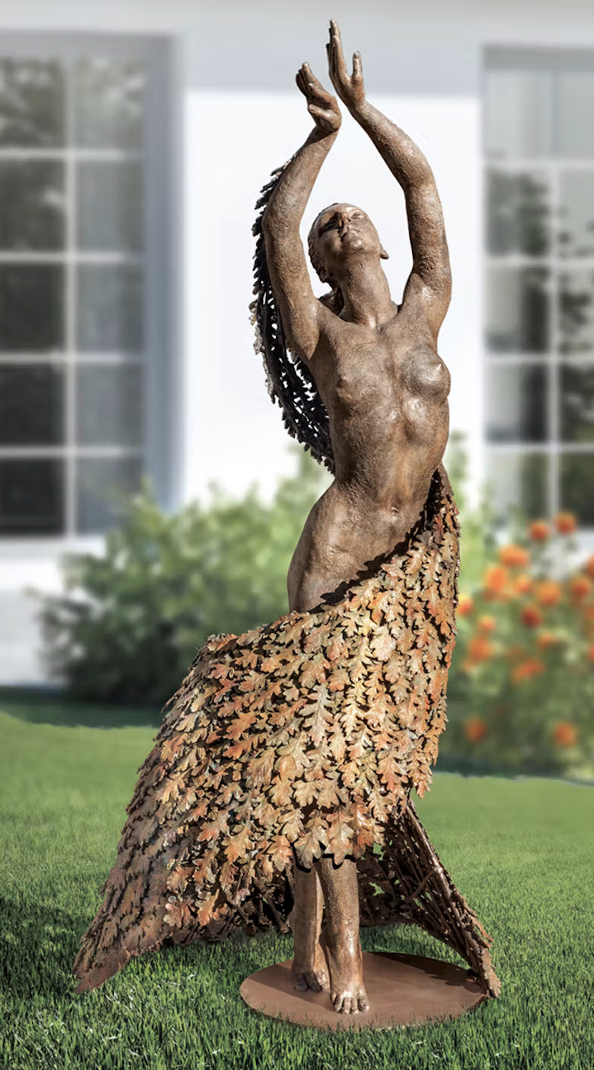 Bronzefigur MOTHER EARTH DANCING