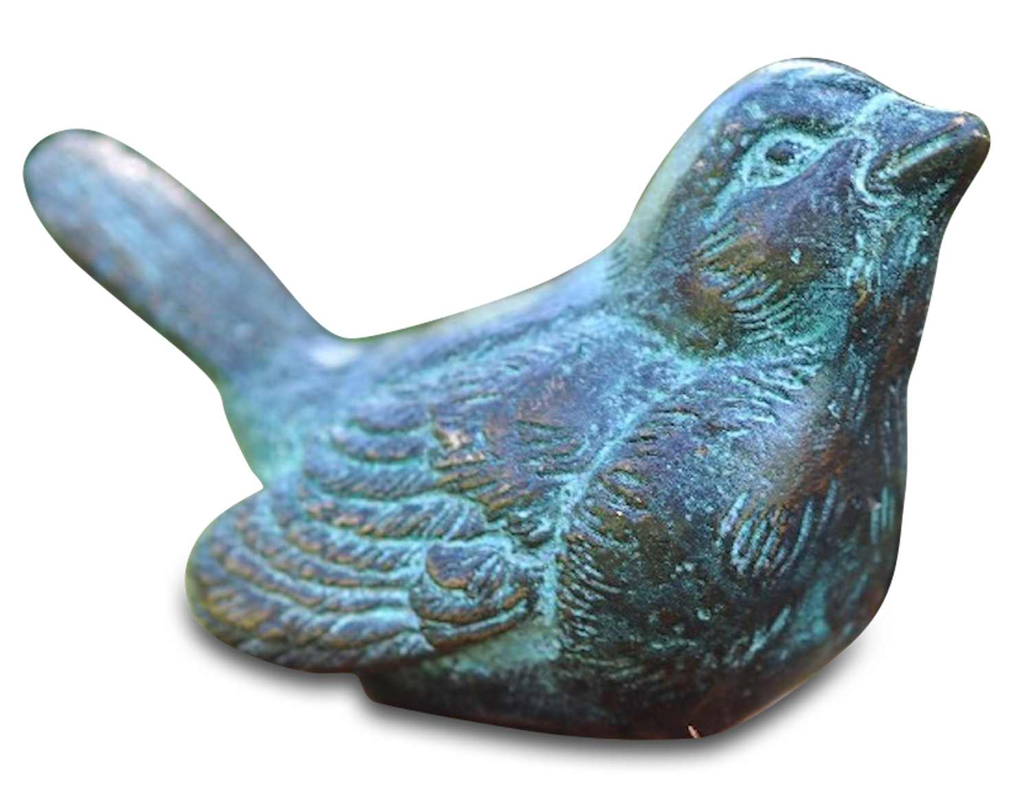 Bronzefigur Vogel SPATZ ARKO