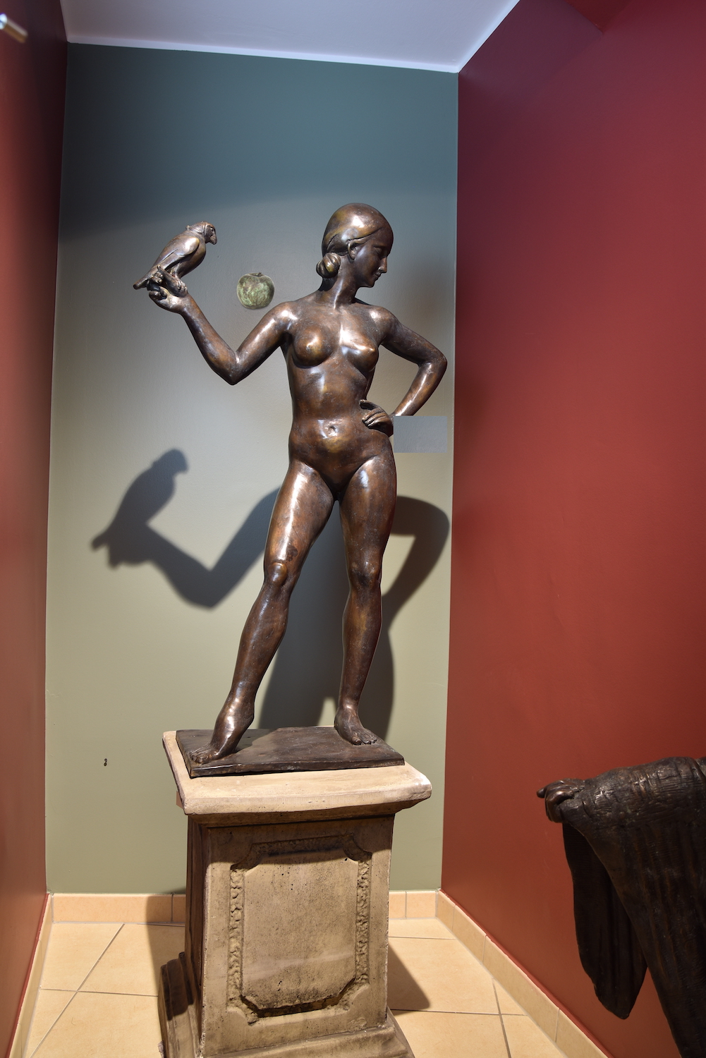 Bronzefigur JUNA