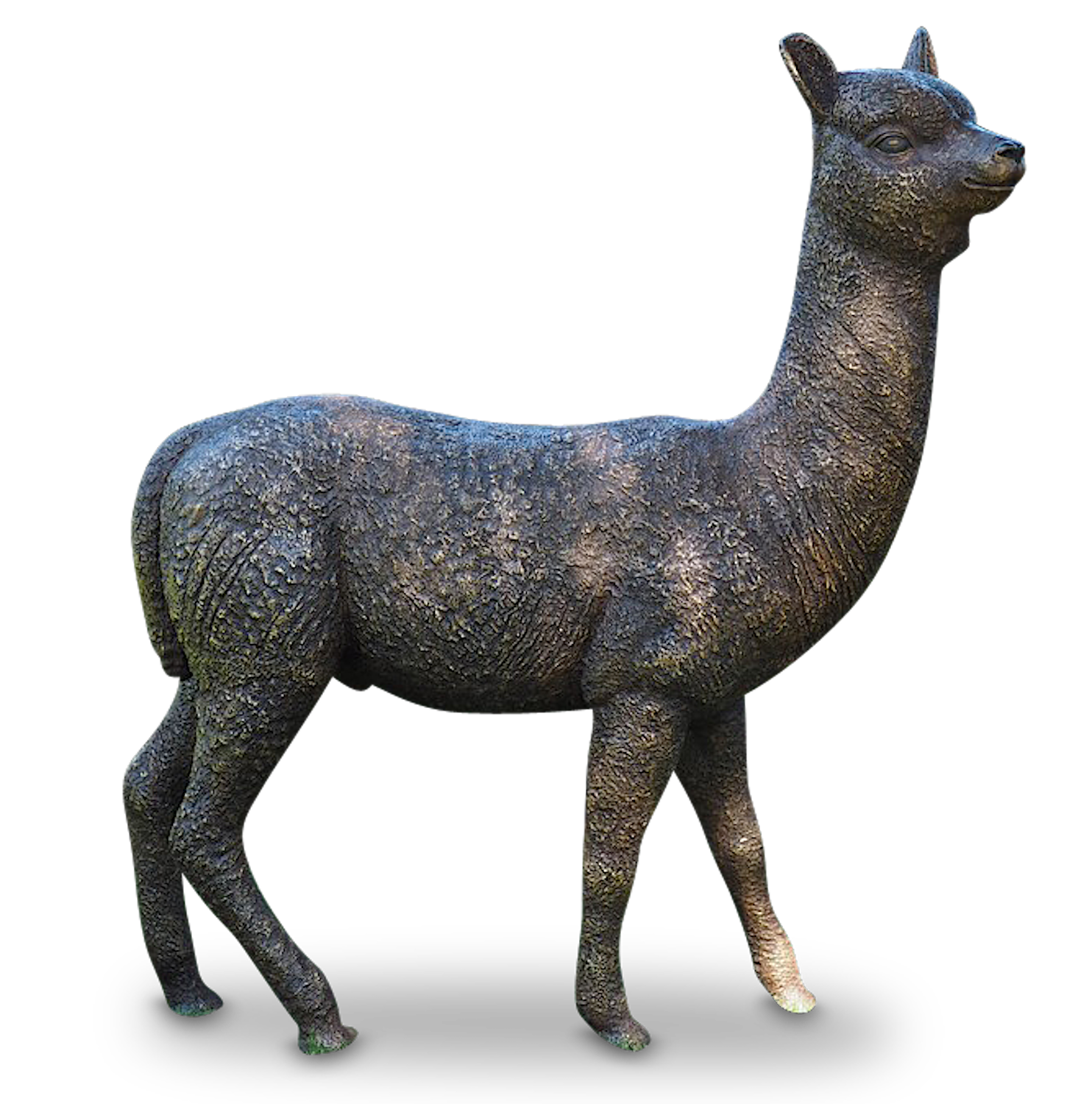 Bronzefigur Alpaka Kamel PAKO
