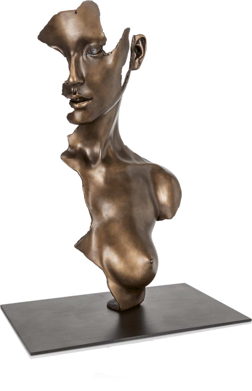 Bronzebüste FRAGMENTED GIRL