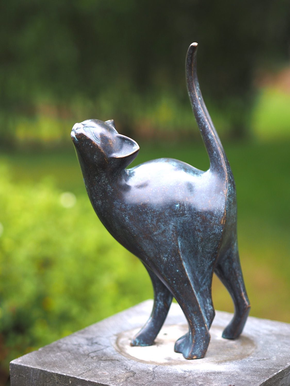 Bronzefigur Katze/Kater PAWOL