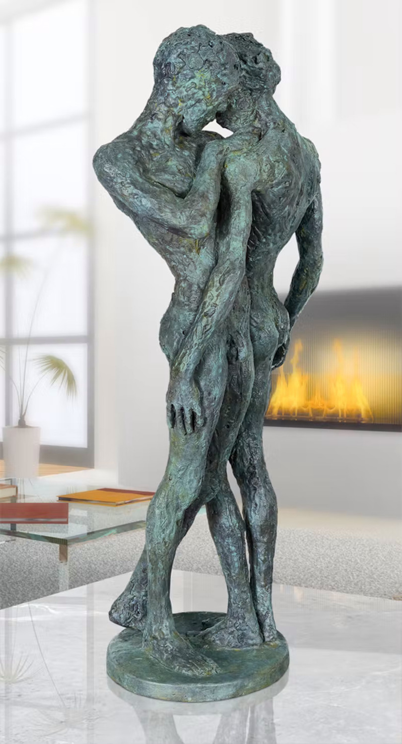 Bronzefigur IN THE BEGINNING