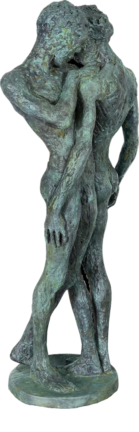 Bronzefigur IN THE BEGINNING