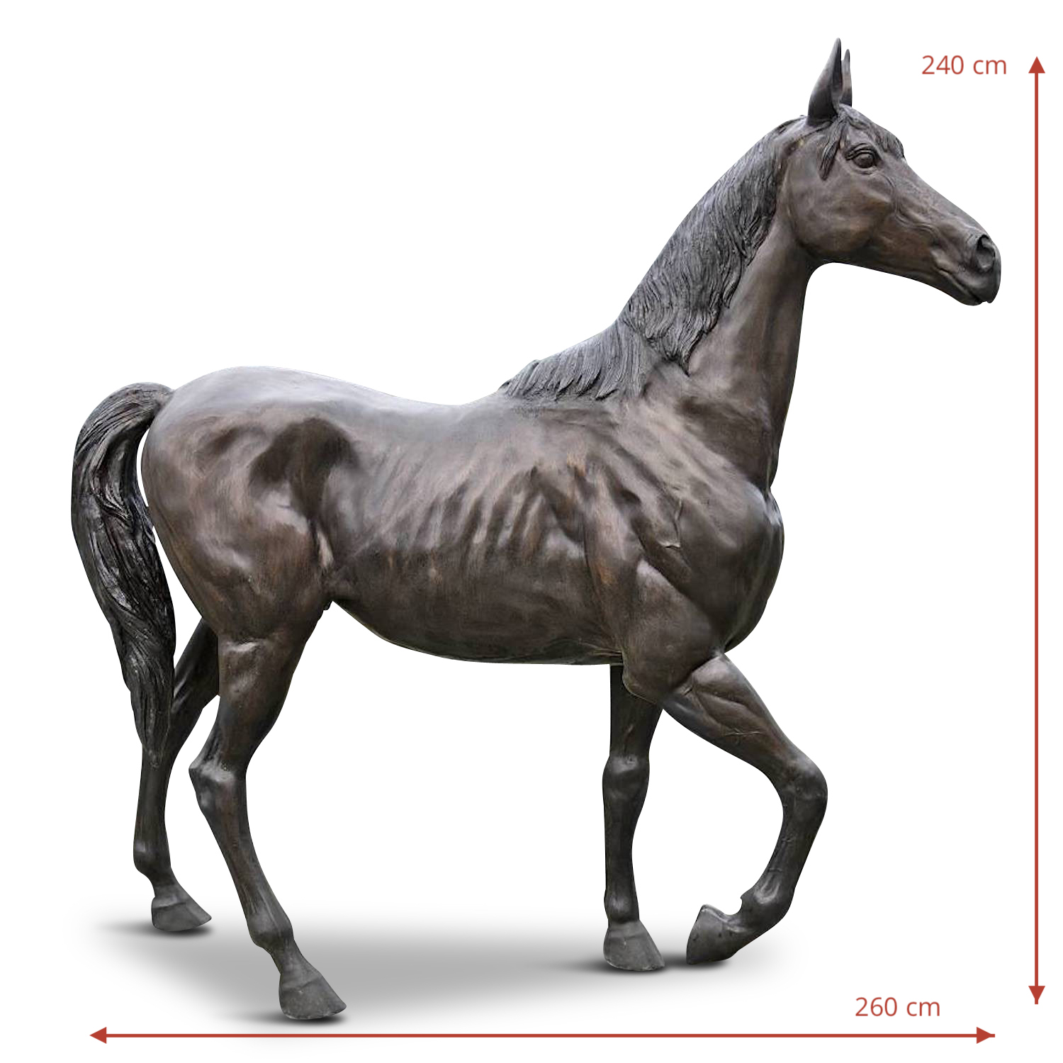 Bronzefigur Pferd AVERY