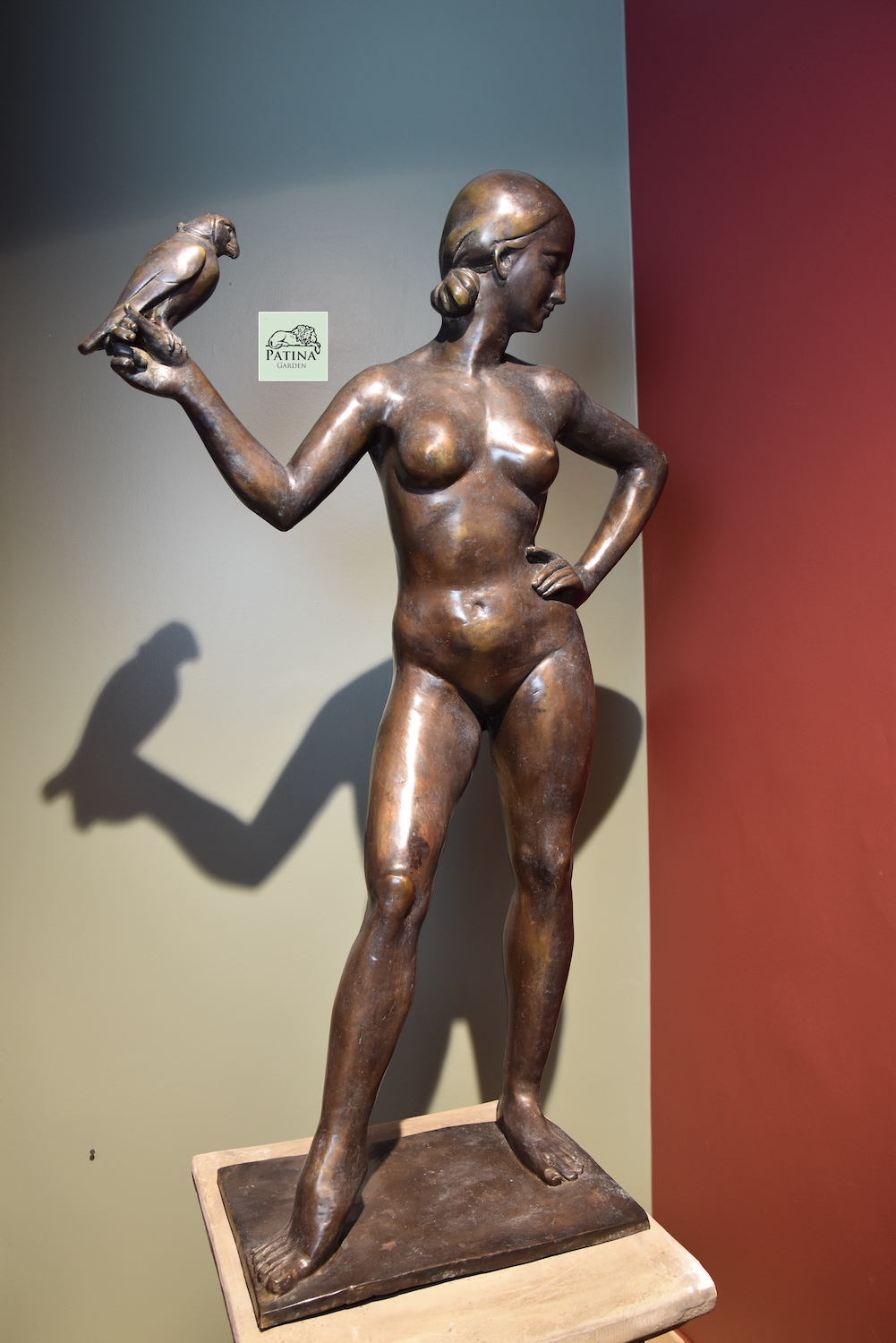 Bronzefigur JUNA