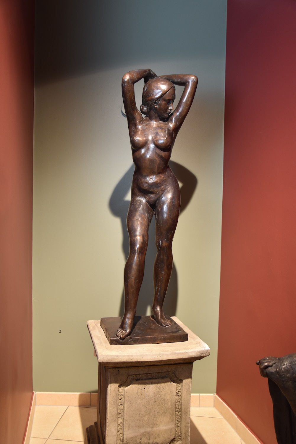 Bronzefigur ADONIA