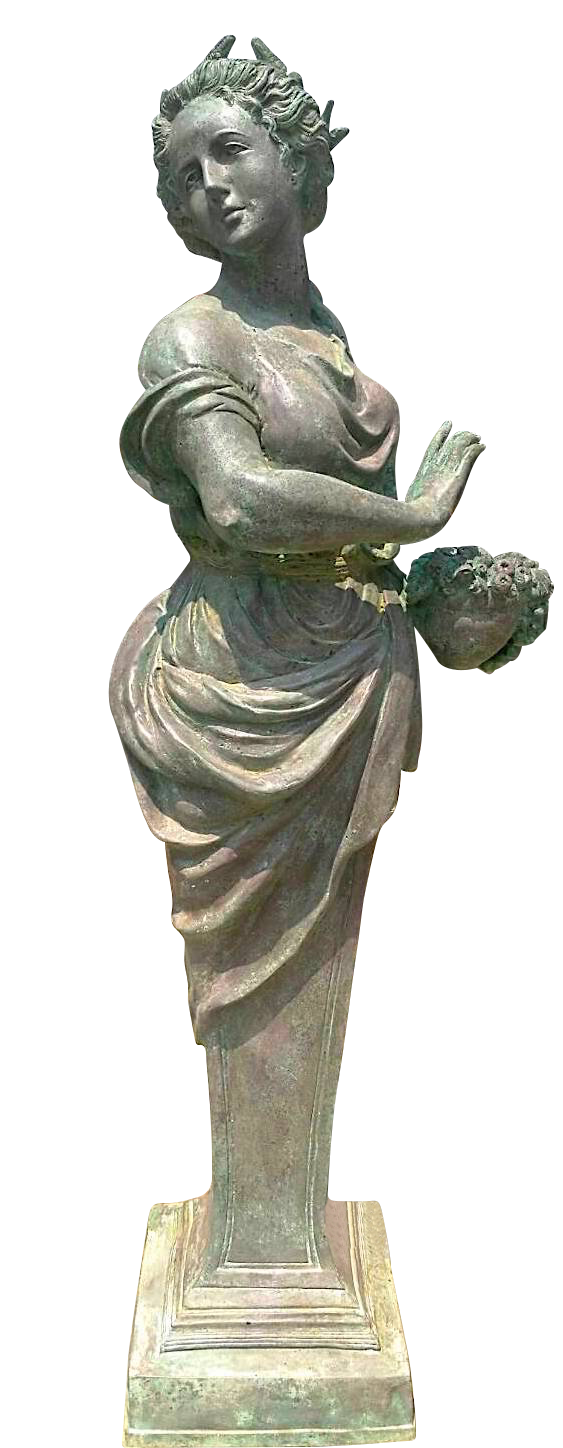 Bronzefigur 4 Jahreszeiten Frühling EUNIKE