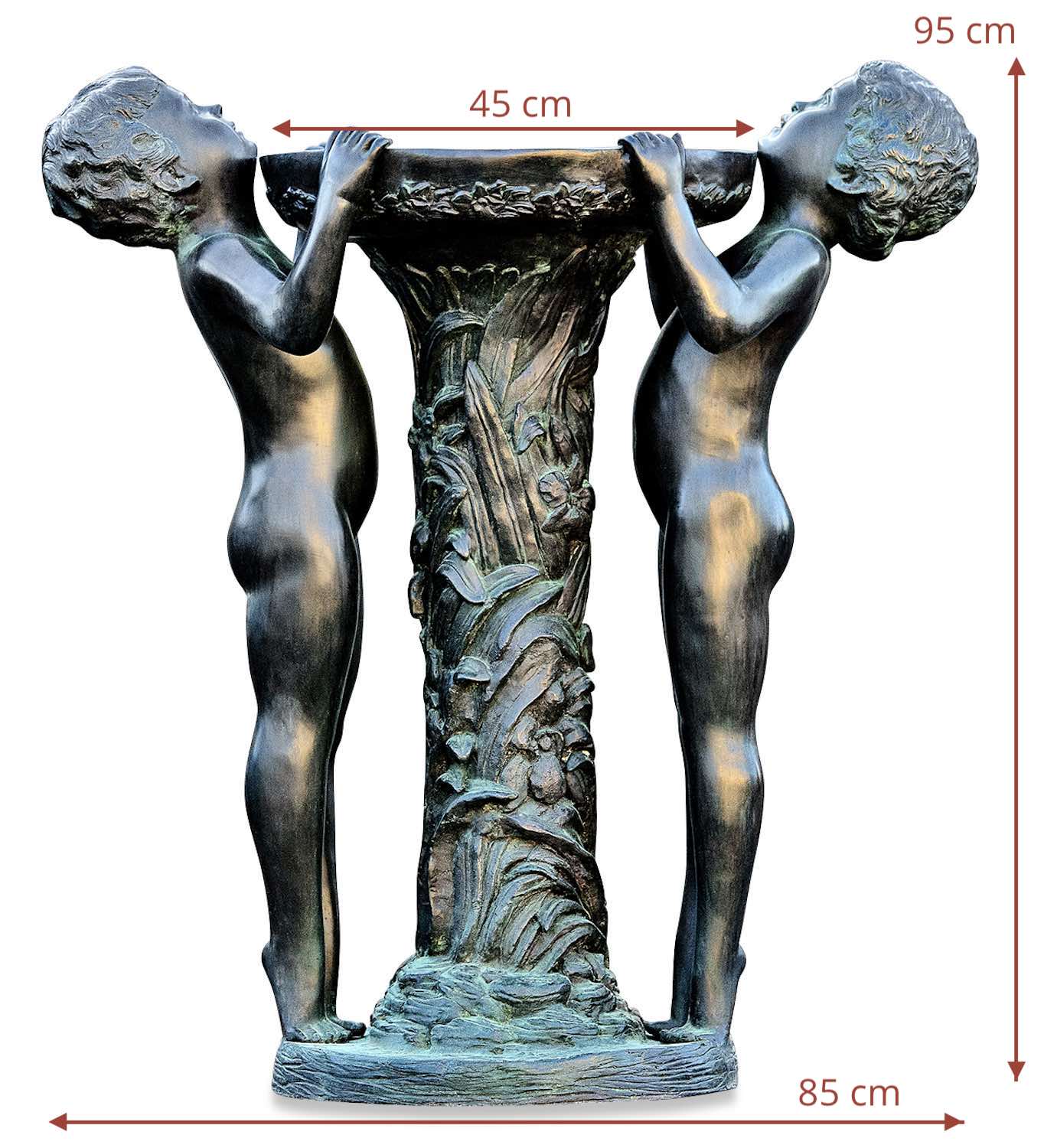 Bronzebrunnen ZEHENSPITZEN